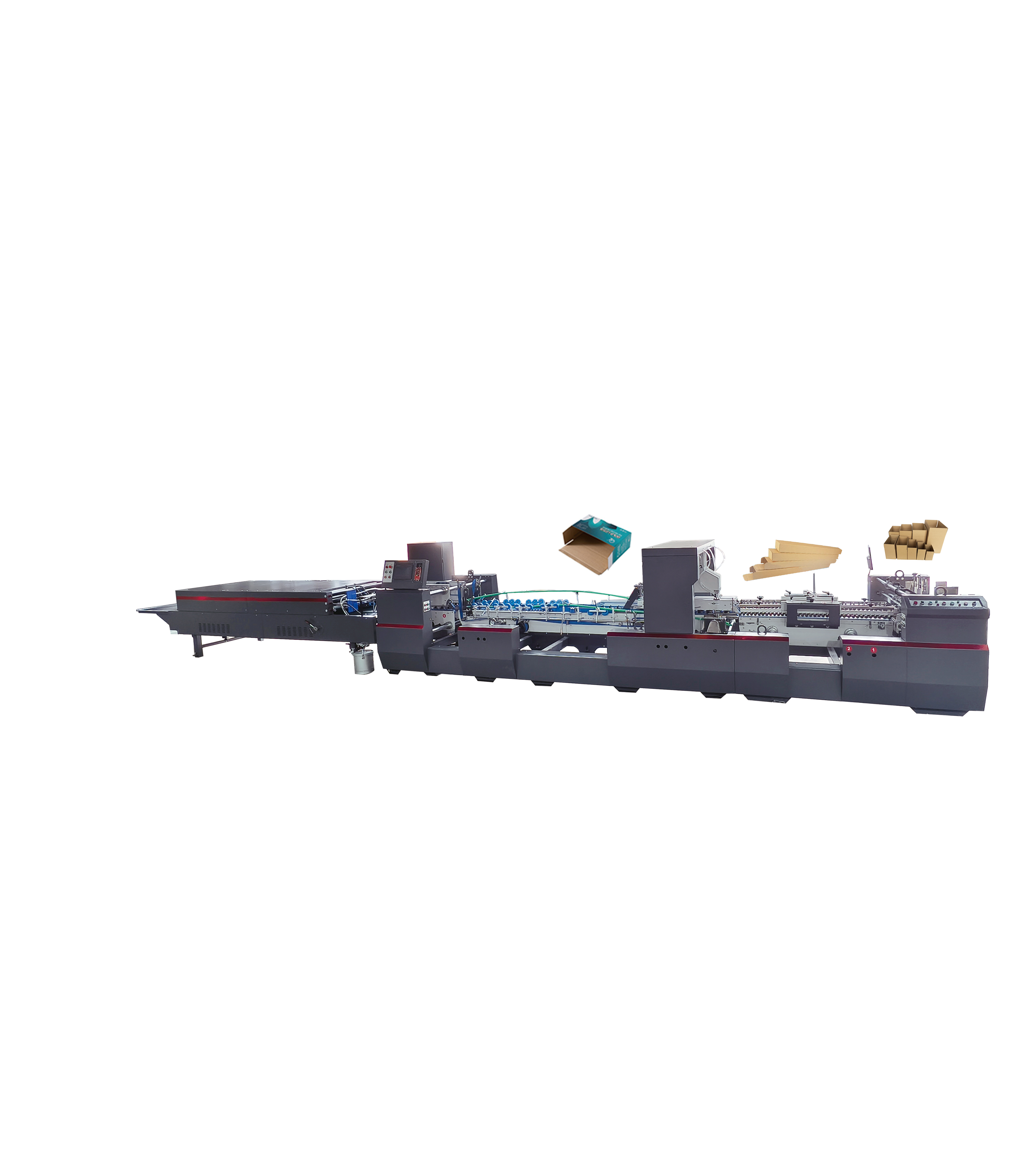 Corrugated Folder Gluer Machine — High-Speed Automatic Box Folding & Gluing Solution